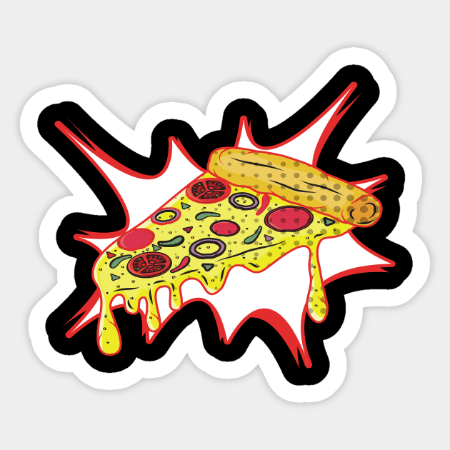 pizza Sticker by Yaman